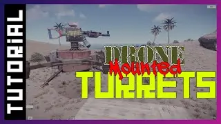 🟢 DRONE TURRETS Plugin Tutorial | ®️ Rust Admin Academy Tutorial 2021| Yep, Remote Flying Turrets !!