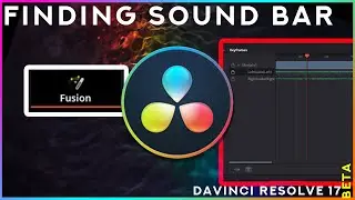 Sound Inside DaVinci Resolve Fusion | DaVinci Resolve 17 New Feature