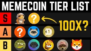 THE ULTIMATE MEME COIN TIER LIST 💎 TOP MEMECOINS FOR 2025 BULL MARKET 🚀 (RANKING 15 MEMECOINS) 🚨