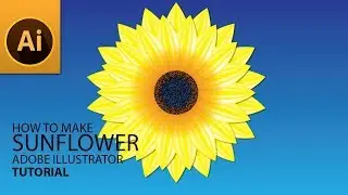 Adobe Illustrator Sunflower Tutorial