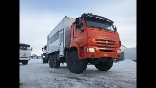 Вахтовый автобус на базе КАМАЗ-43118. Вахтовка. Казанский завод спецавтомобилей