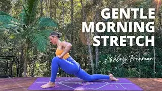 12-MINUTE GENTLE MORNING STRETCH | Yoga to ease into the day.. Ashley Freeman