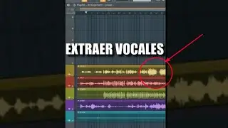 Extraer la VOZ  de Una Cancion en 1 Minuto ✅ [GRATIS desde Google]😱😱🔥🔥 en FL Studio 20 #SHORTS