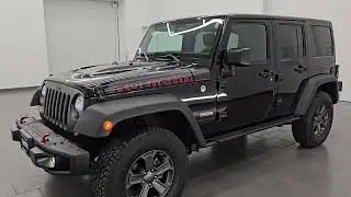 2018 JEEP WRANGLER RUBICON RECON JK UNLIMITED BLACK 4K WALKAROUND 14933Z