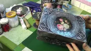 Шкатулка из обувной коробки своими руками. ХоббиМаркет