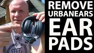 How to remove ear pads Urbanears Plattan 2 Headphones - to clean or replace