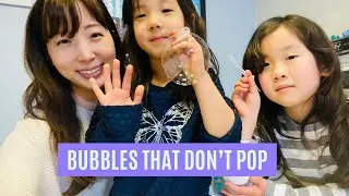 HOW TO MAKE BUBBLES THAT DON'T POP | Tell a Friend