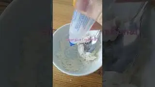 How to make airdry clay with only 1 ingredient.