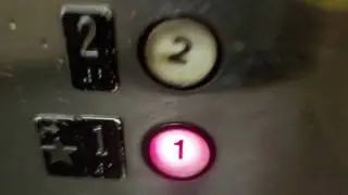 1986 Westinghouse AE Hydraulic Elevator at JCPenney, Florida Mall, Orlando, FL