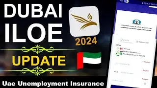 UAE Unemployment Insurance ILOE 2024 | Urdu | Hindi