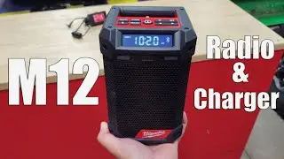 Milwaukee M12 Bluetooth Radio and Battery Charger Review 2951-20