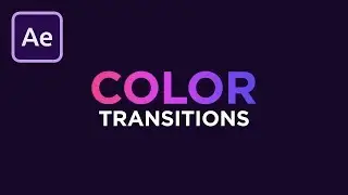 How to Create COLOR Transitions in After Effects