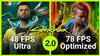 Cyberpunk 2077 2.0 Optimized Settings | Cyberpunk 2077 2.0 Update | Optimized Settings For Cyberpunk