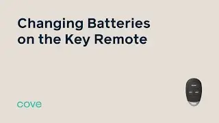 Changing Batteries on the Key Remote