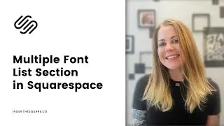 How to use two fonts in a list section title // Multiple Fonts for List Section Title Tutorial