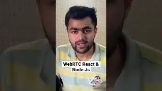 WebRTC Nodejs - #reactjs #nodejs #webrtc #javascript #javascriptinhindi #webdev