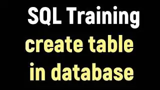 Creating logical table in database