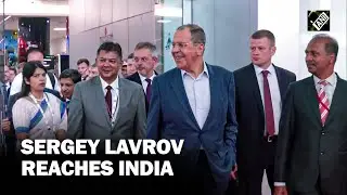 Russia’s Foreign Minister Sergey Lavrov reaches Goa for SCO Meet