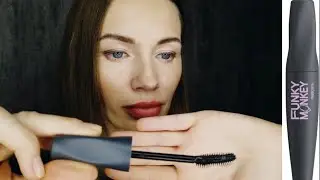 FUNKY MONKEY тушь HYPER VOLUME MASCARA обзор - пробую🙌