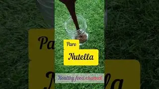 is Nutella easy to make at home? i made healthy Nutella with jaggery #shortsfeed