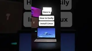 How to install Linux on any PC (EASILY) #shorts