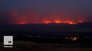 Drought-Fed Wildfires Blaze in Pacific Northwest | Mashable News