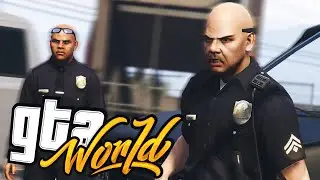 👮‍♂ПРОШЕЛ ПОЛИЦЕЙСКУЮ АКАДЕМИЮ в GTA 5 FULL RP (GTA WORLD)