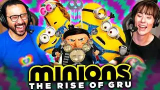 MINIONS: THE RISE OF GRU (2022) MOVIE REACTION!! First Time Watching! Despicable Me