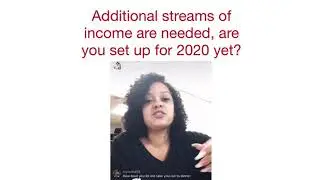 Let’s set up your new stream of income for 2020