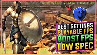 Best Settings FIX LAG! Spartan Total Warrior AetherSX2
