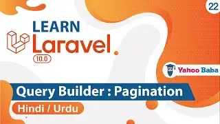 Laravel Query Builder with Pagination Tutorial in Hindi / Urdu