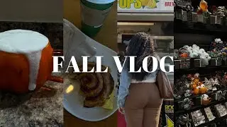 FALL VLOG | PUMPKIN PATCH + HOMEMADE ICED CHAI LATTE + FALL SHOPPING + SEASONAL DONUTS FT. ULA HAIR