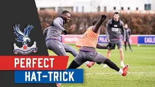 BENTEKES PERFECT HAT-TRICK: Pre-Newcastle Training