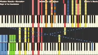 [Black MIDI] 2 Pianos - Synthesia - Flight of the Bumblebee 49K notes ~ Sir Spork