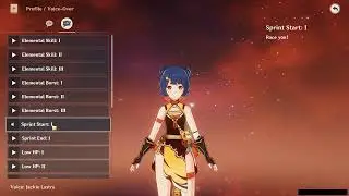 XIANGLING BATTLE VOICE LINES (ENGLISH)