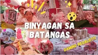 BINYAGAN SA BATANGAS | ANG DAMING HANDA AT MGA REGALO | SELEBRASYON SA BATANGAS