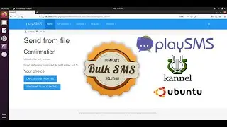 How to send bulk SMS from playSMS web panel using Kannel sms gateway