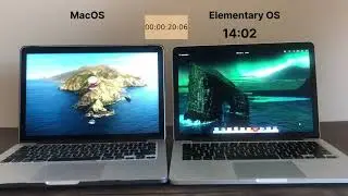 Startup Race 2: MacOS vs elementary OS on 2015 MBP