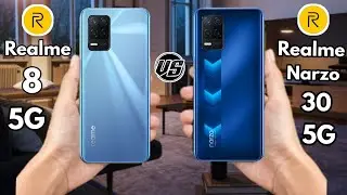 Realme 8 5G vs Realme Narzo 30 5G - OFFICIAL SPECIFICATIONS Comparison