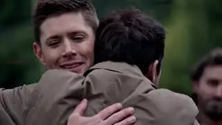 Dean and Castiel / In the end