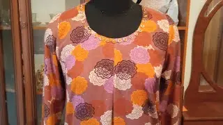 духти куртаи паплин бо тарзи осон🌹