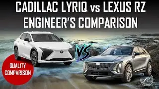 CADILLAC LYRIQ vs LEXUS RZ - WHICH IS BETTER? ENGINEERS FULL COMPARISON