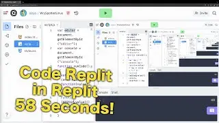 Code Replit in Replit in 58 Seconds