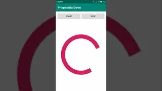 How to Create Circular ProgressBar in Android Studio | CircularProgressBar | Android Coding