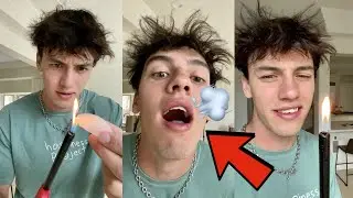 Can you vape using just ICE?! 🧊😳 - 