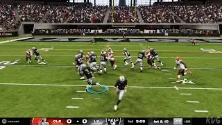 Madden NFL 25 - Cleveland Browns vs Las Vegas Raiders - Gameplay (PS5 UHD) [4K60FPS]