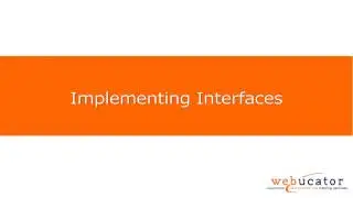 Implementing Interfaces in Java