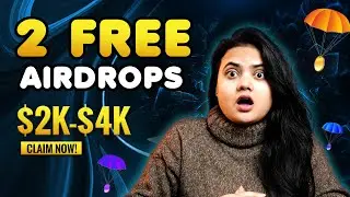 2 Crypto Airdrops Claim For Free!!