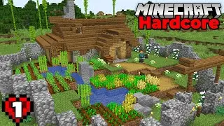 Minecraft Hardcore Let's Play : The Starter House! Episode 1