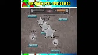 Comeback Level Trojan War In Clash Of Clans | #clashofclans #funnymoments #shorts